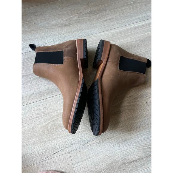NEW Nisolo everyday Marco Chelsea Boot tobacco brown  Mens size 9.5 main image 9